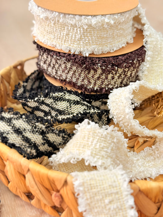 Listón Cotton Cream Tweed