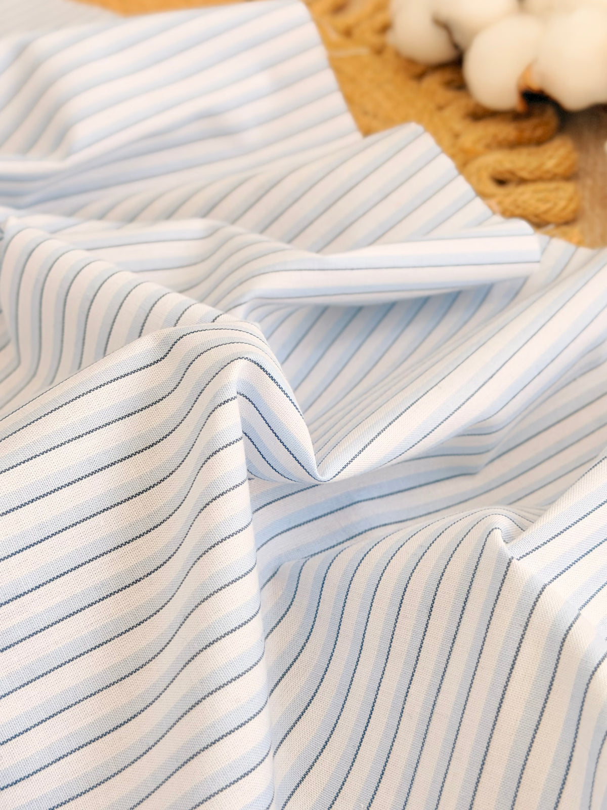 Printed Cotton Stripes 07