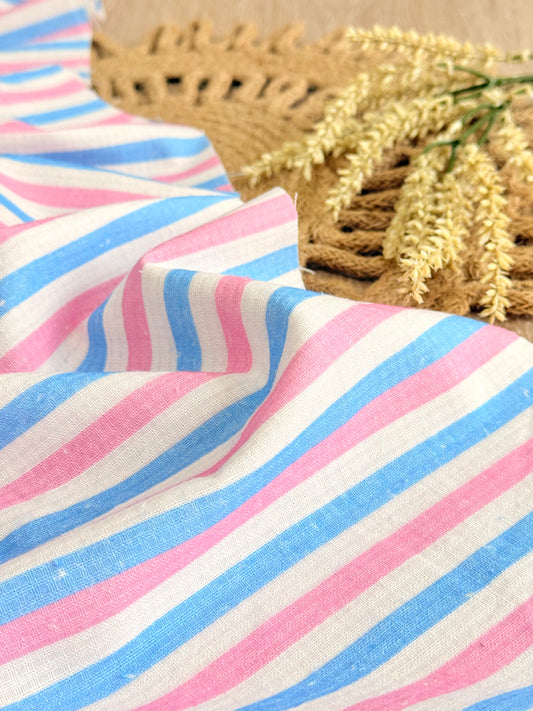 Printed Linen Stripes 18