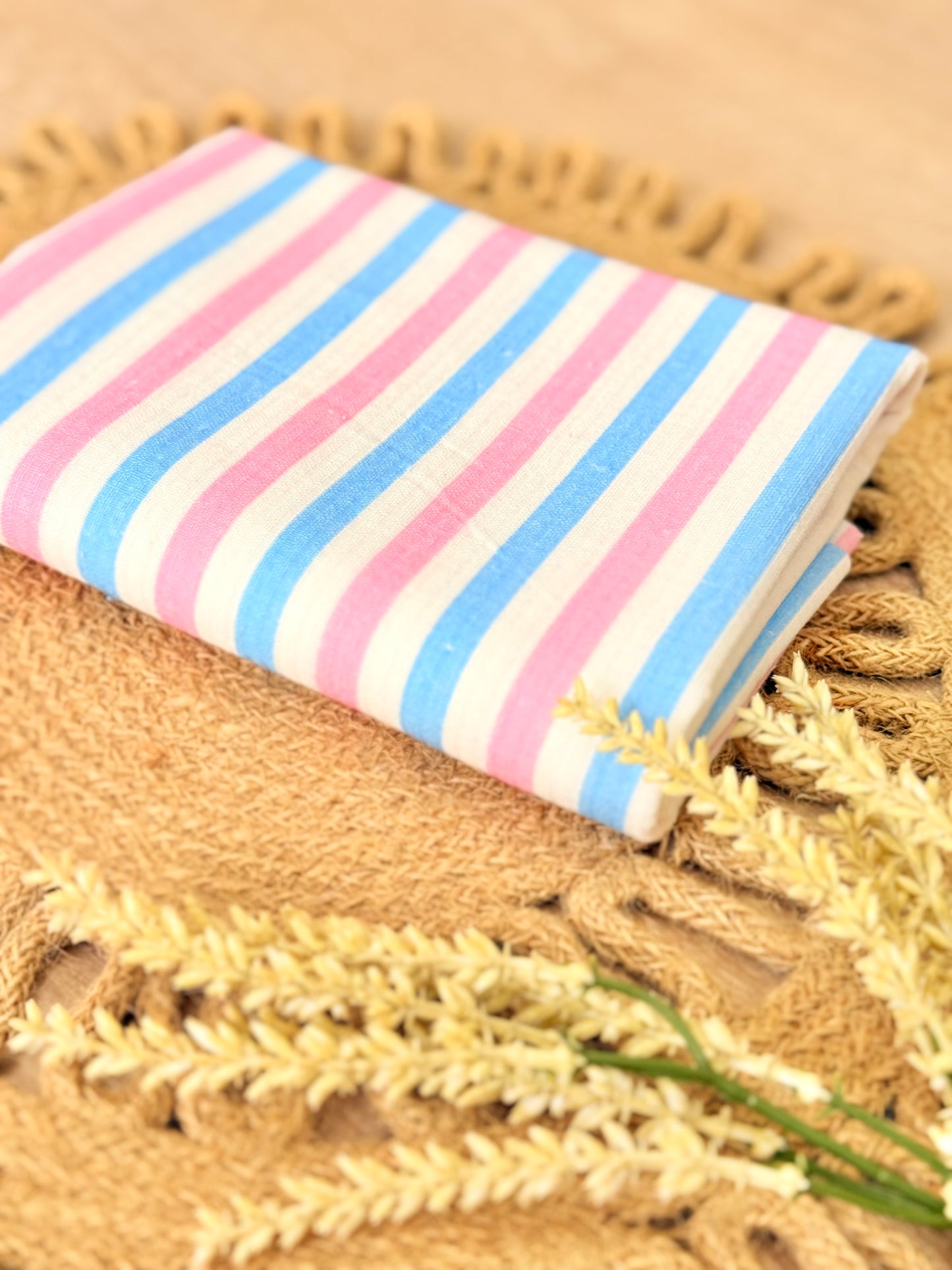 Printed Linen Stripes 18