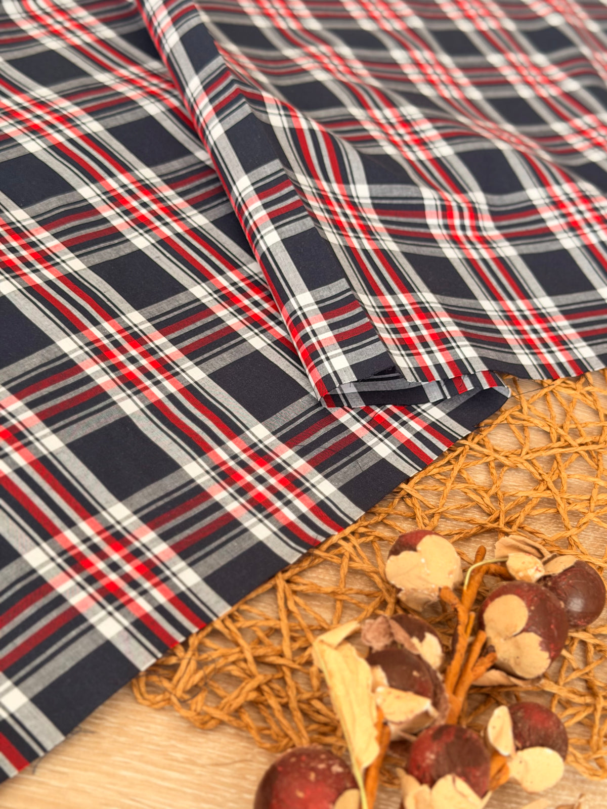 Printed Cotton Checks 34
