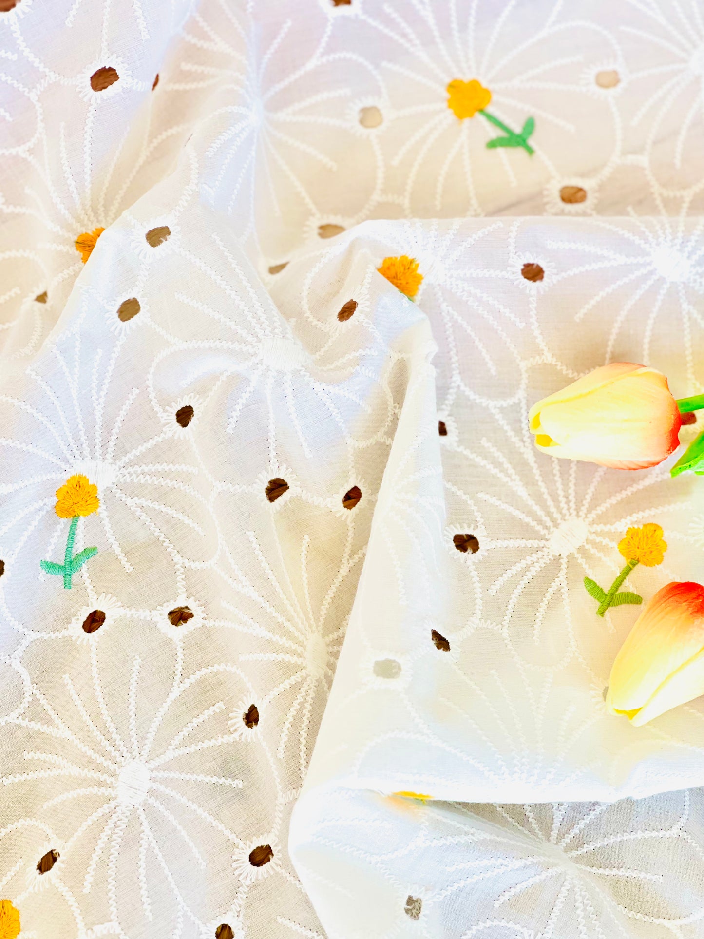 Embroidered Cotton Spring/S10