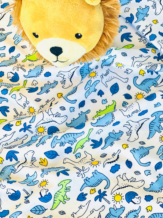 Interlock Blue Dinosaur