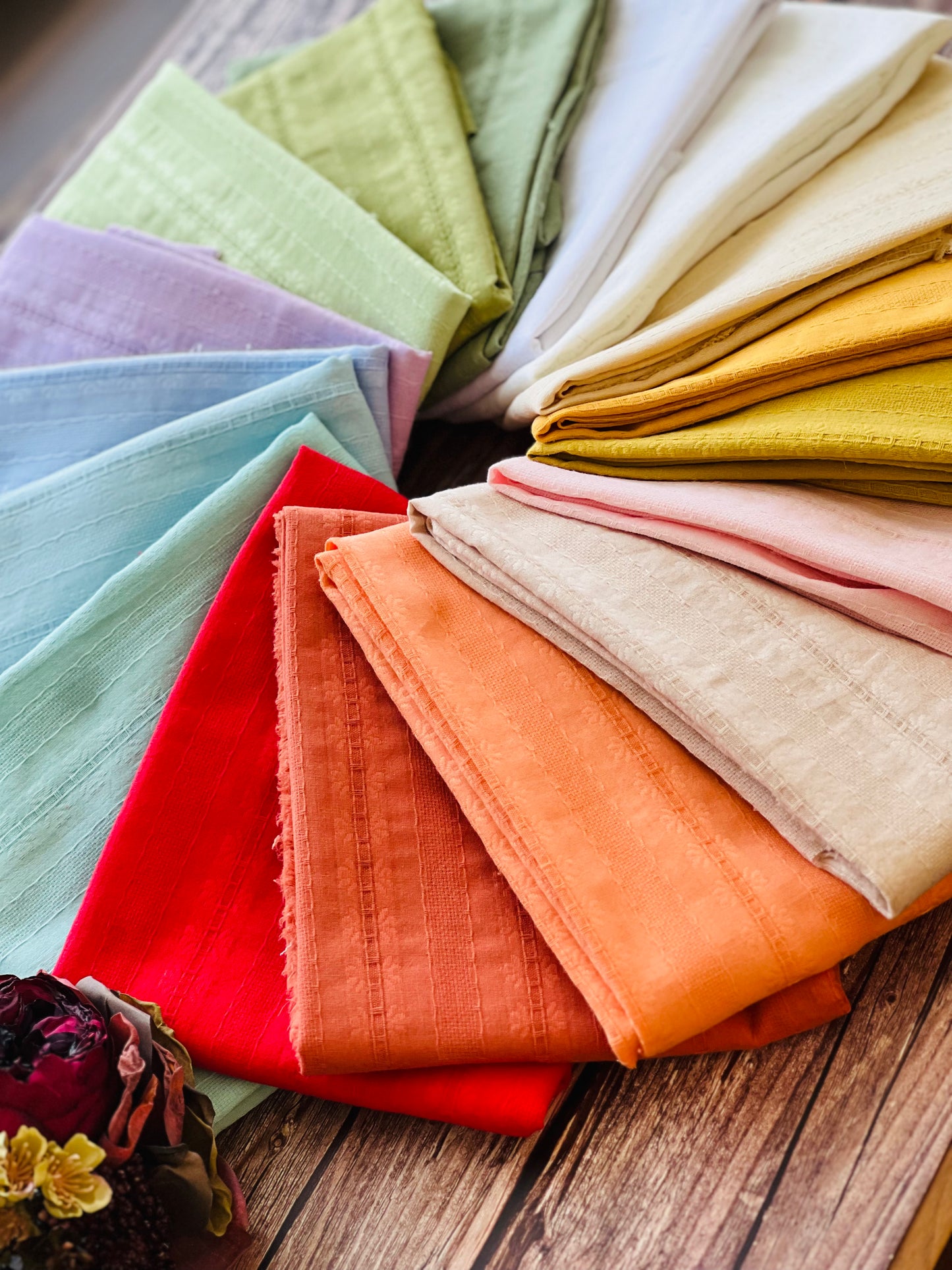 Embroidered Cotton Floresta