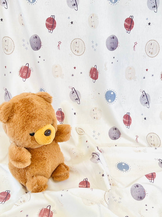 Printed Cotton Jersey Universe