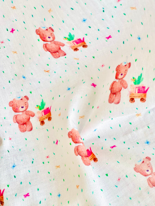 Muselina Cute Bear