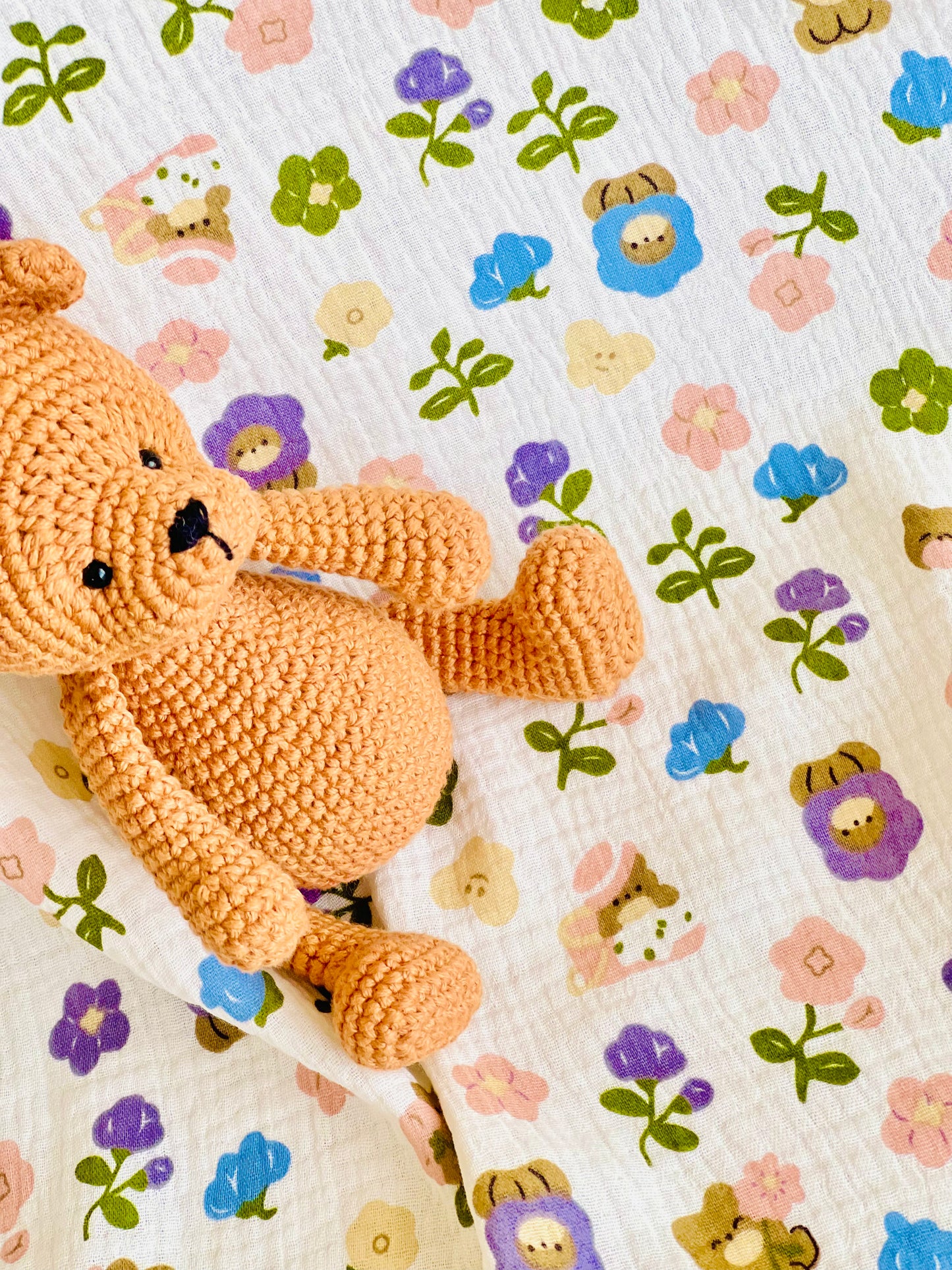 Muselina Bears & Flowers
