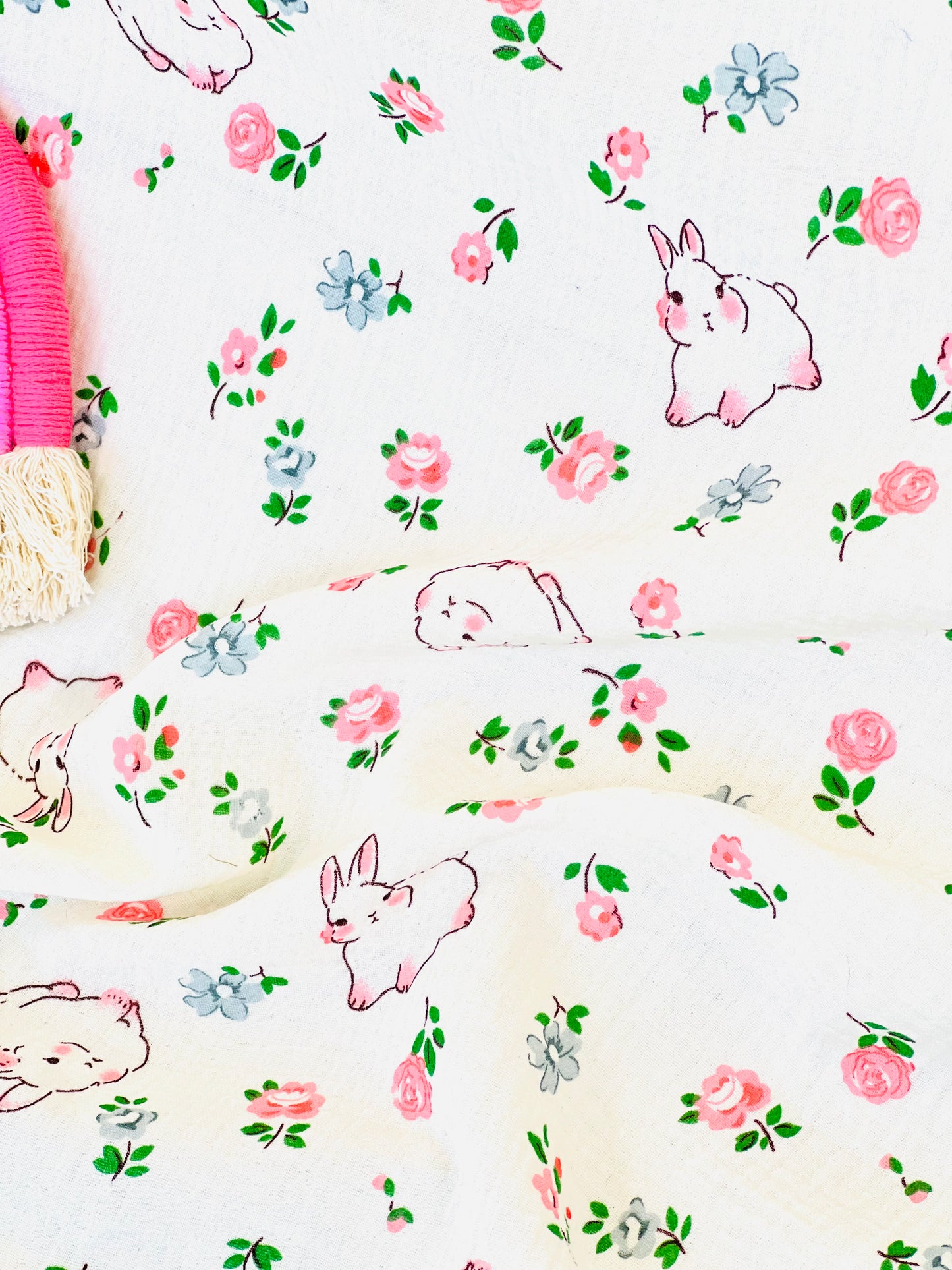 Muselina Cute Rabbit