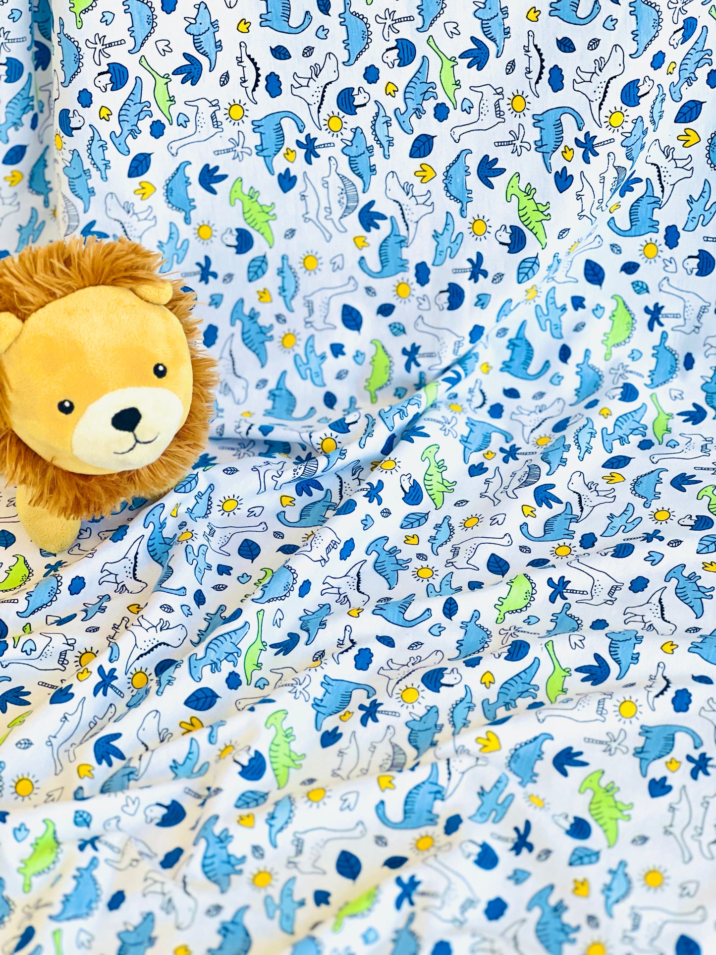 Interlock Blue Dinosaur