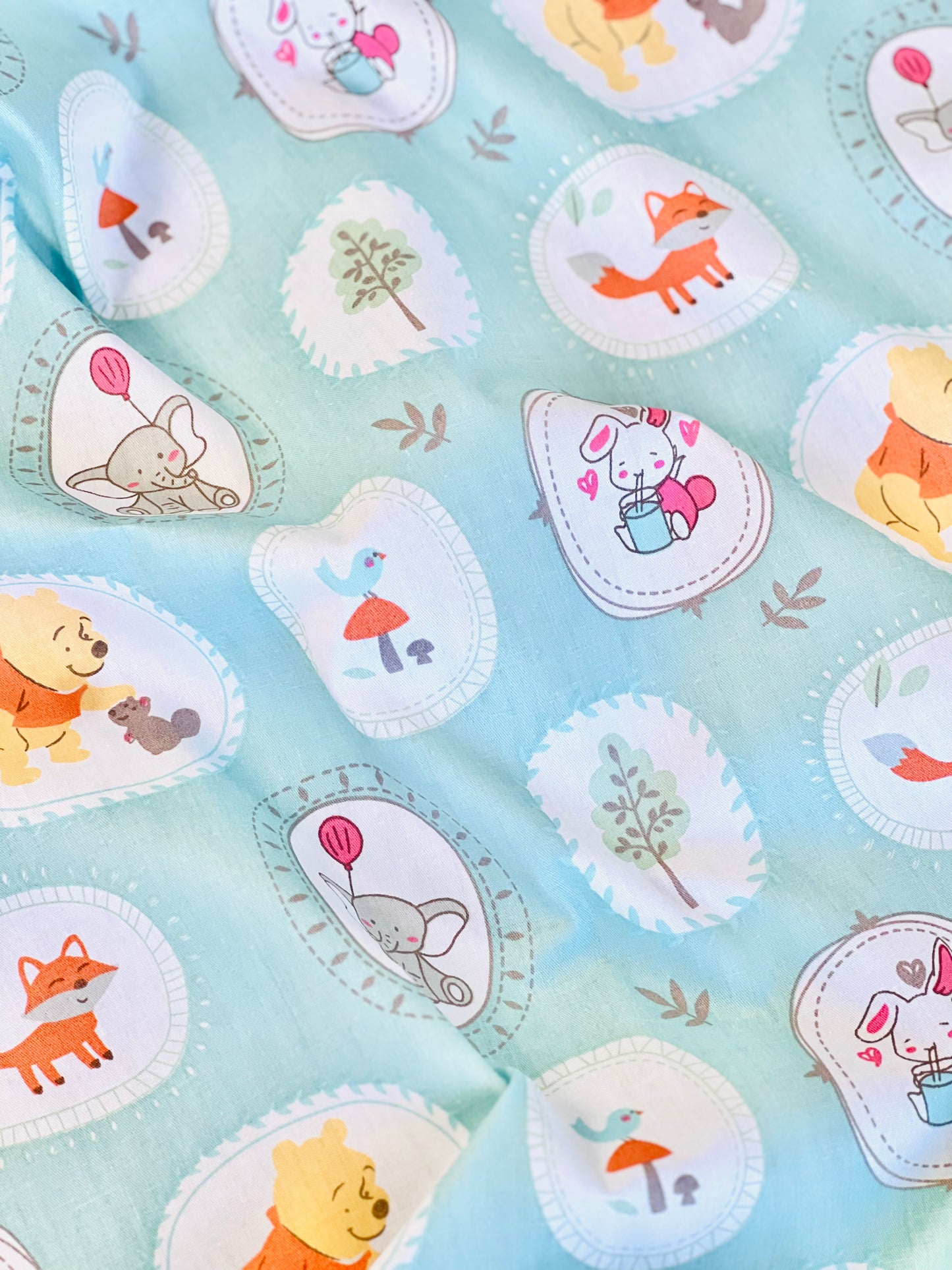 Cotton Twill Winnie Pooh