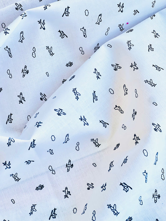 Printed Cotton Planes