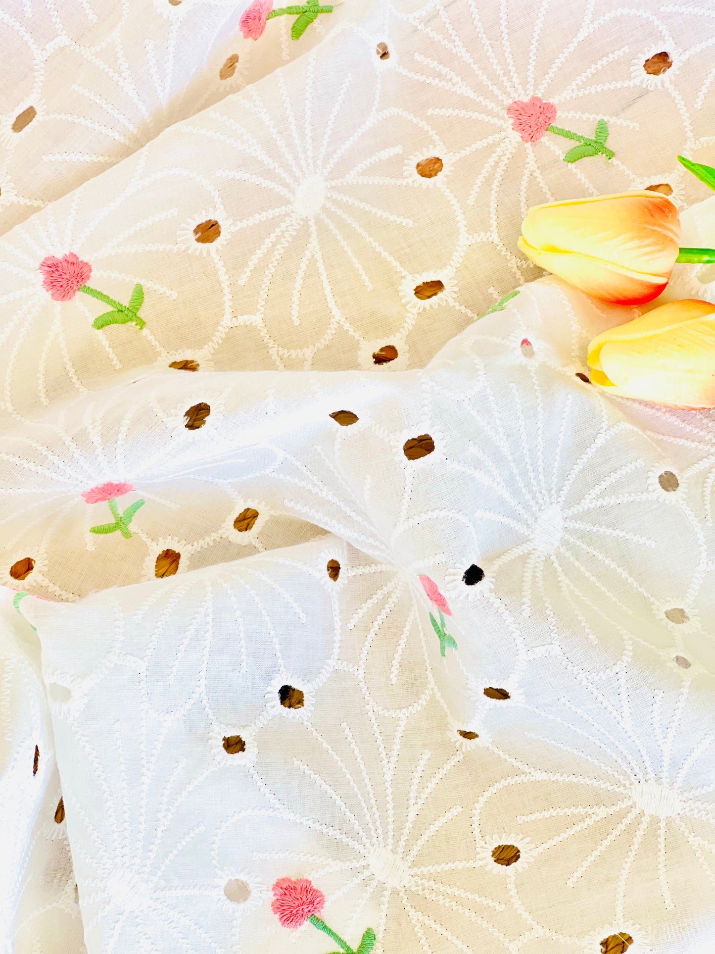 Embroidered Cotton Spring/S10