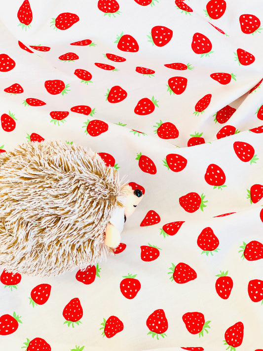 Cotton Twill Strawberries
