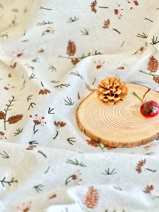 Embroidered Linen Fall Vibes