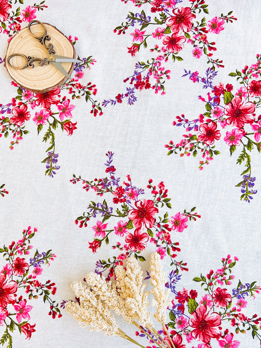 Printed Linen Sakura