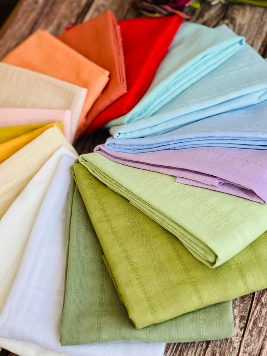 Embroidered Cotton Floresta