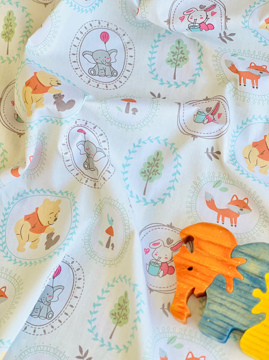 Cotton Twill Winnie Pooh
