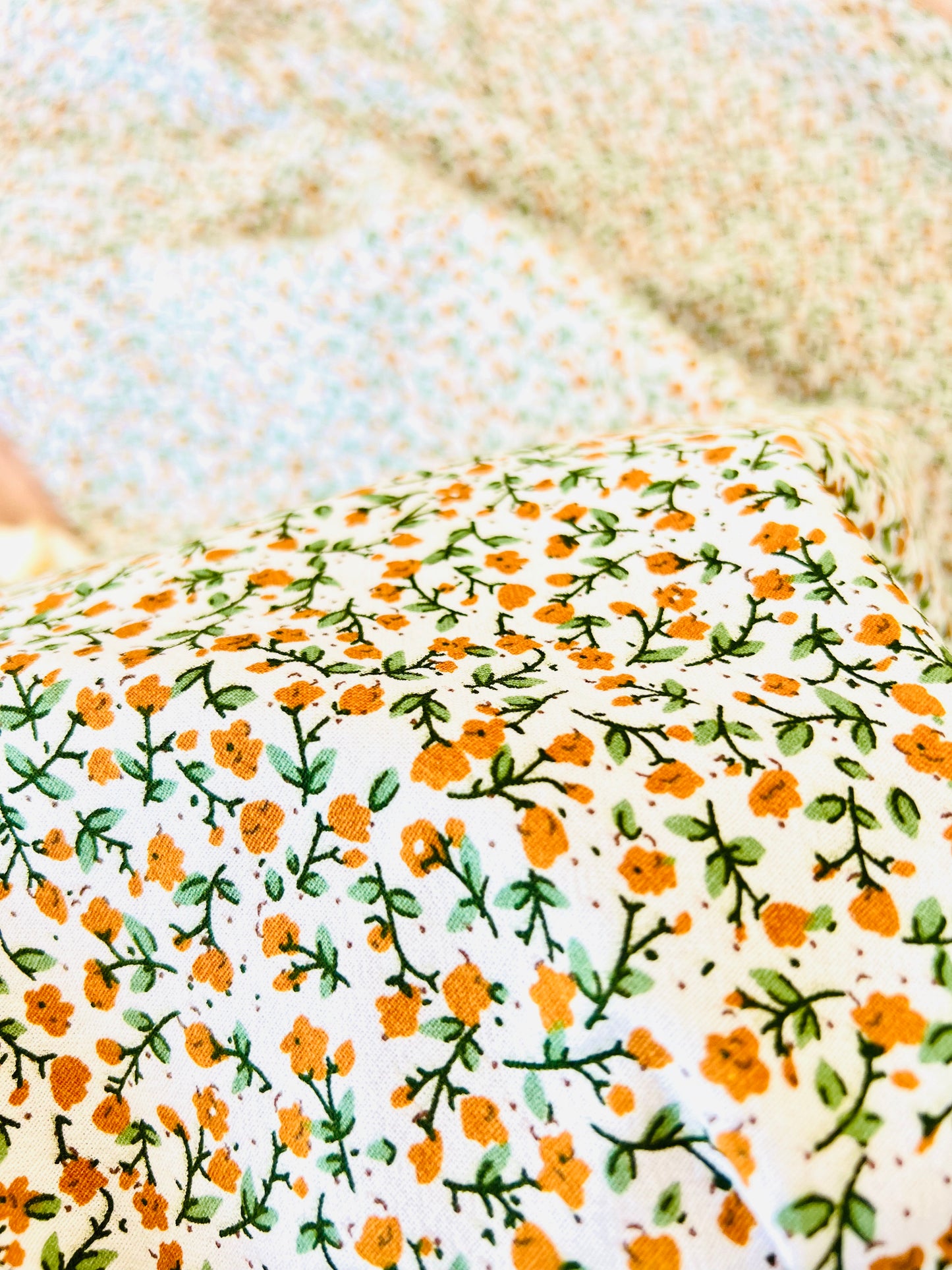 Pure Printed Cotton Flowers 02