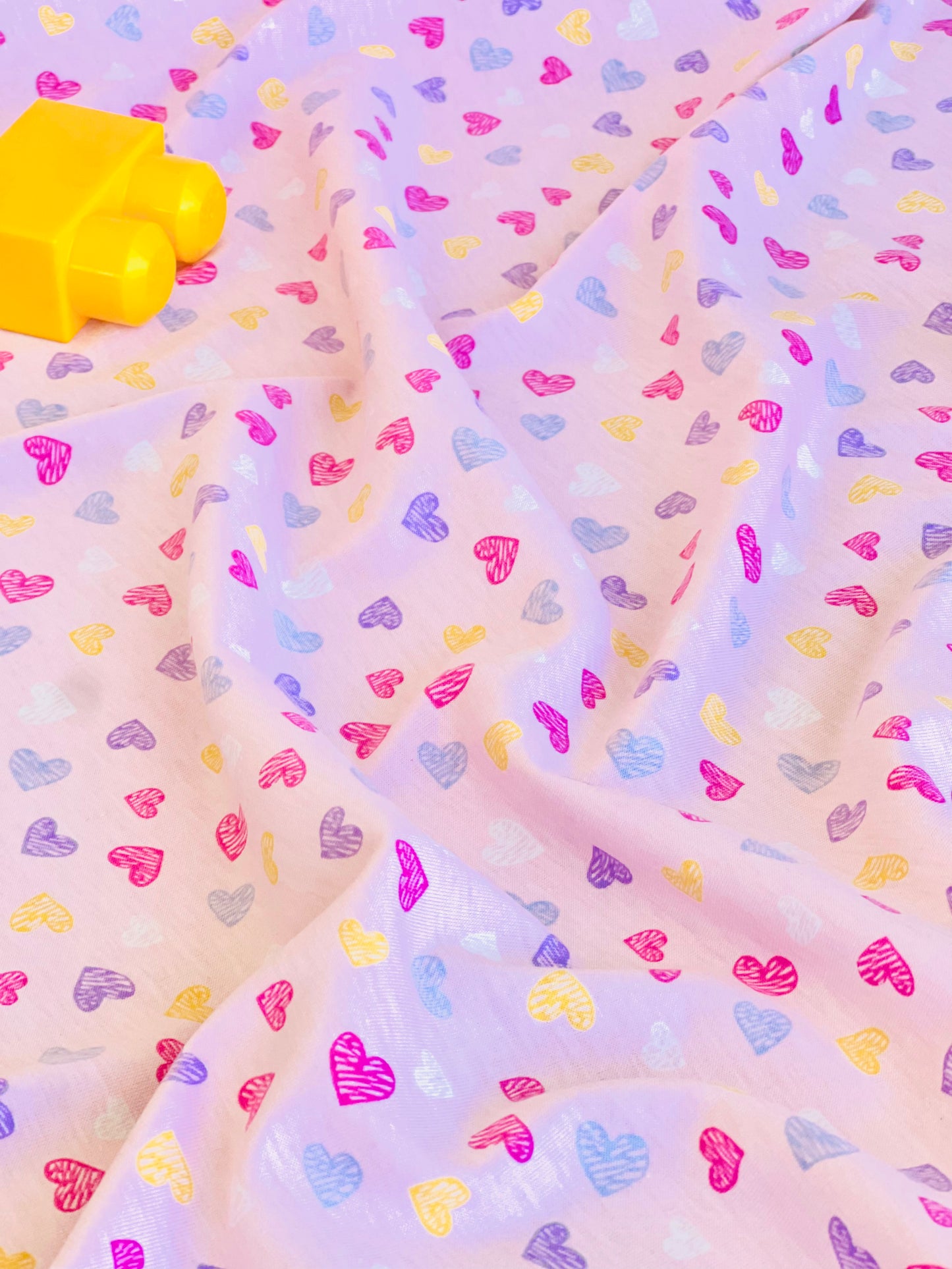 Interlock Colorful Hearts