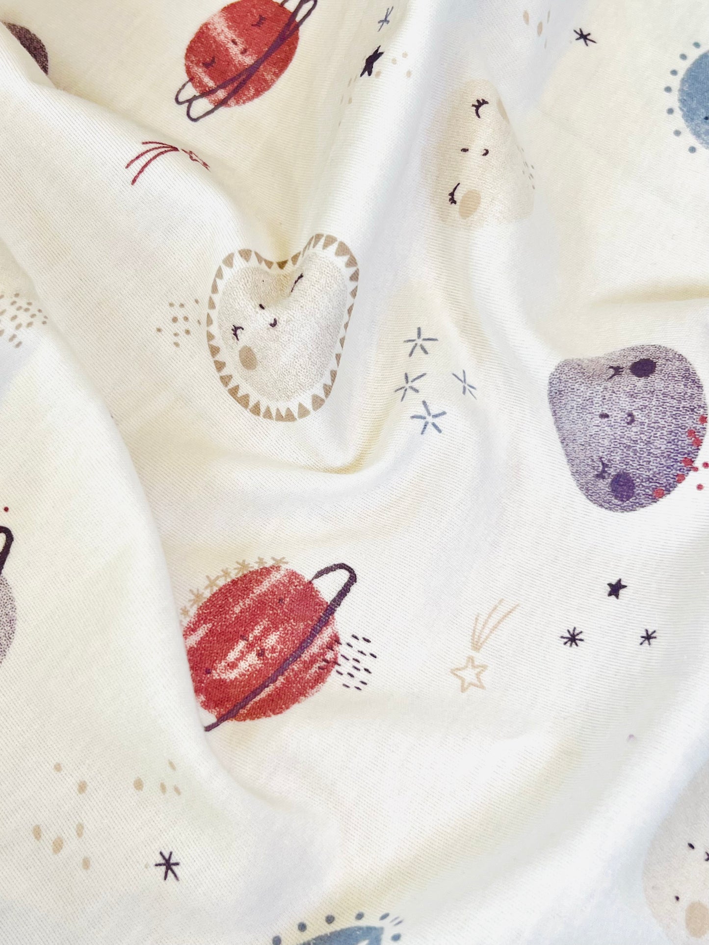 Printed Cotton Jersey Universe