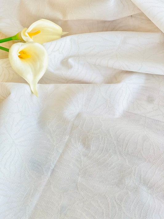 Printed Cotton Ivory 03