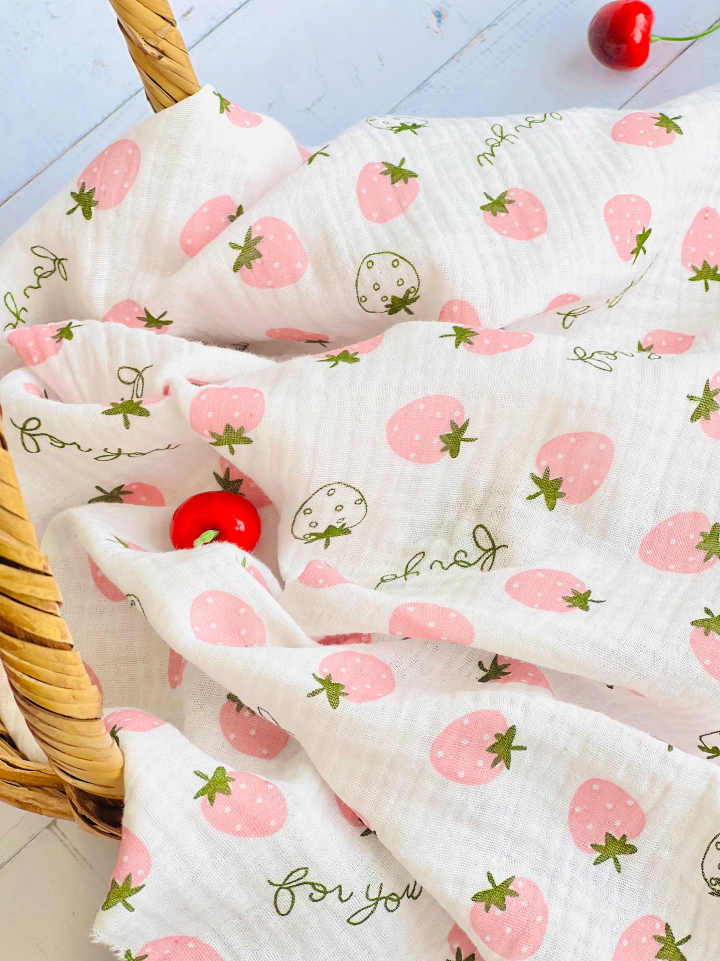 Muselina Pink Strawberry