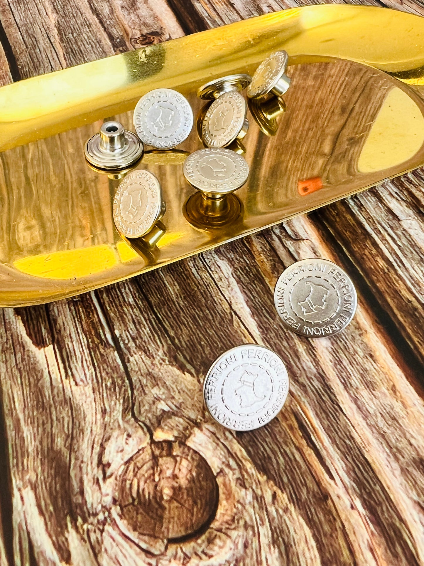 Botón De Remache Ferrioni