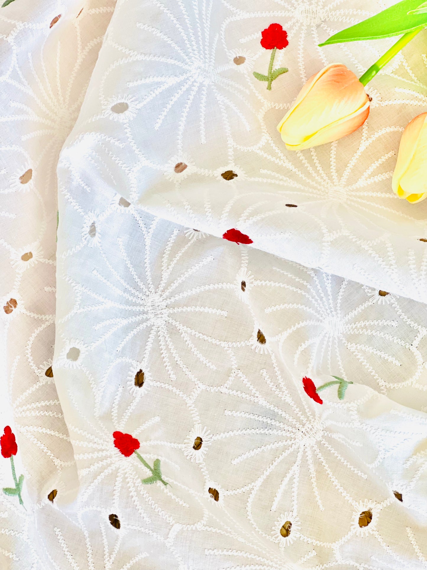 Embroidered Cotton Spring/S10