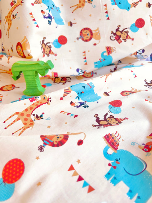 Cotton Twill Zoo Party