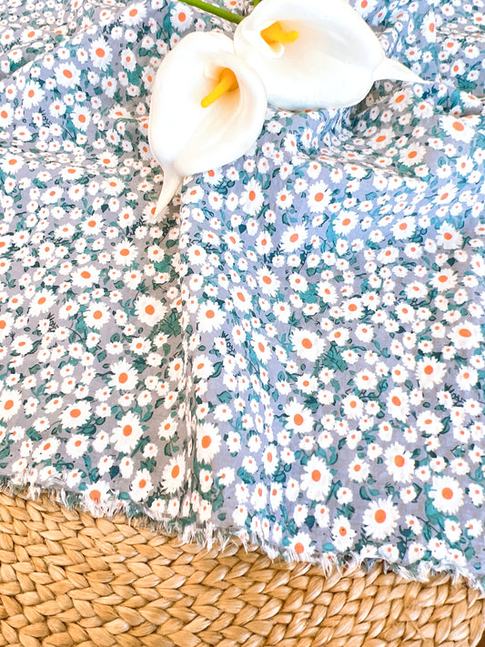 Printed Cotton Seersucker Spring/S02