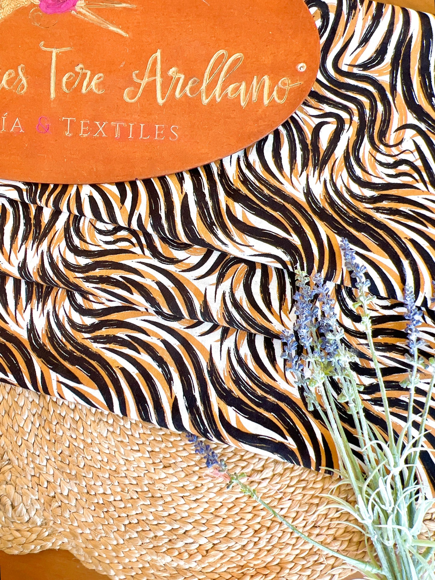 Printed Linen Wild Safari