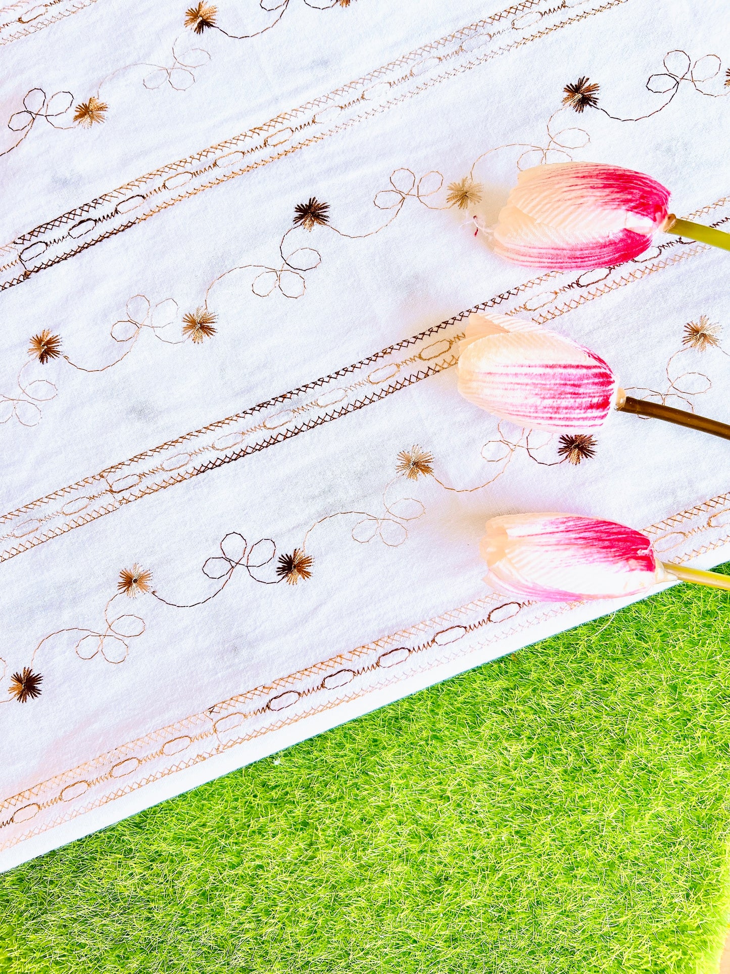 Embroidered Cotton Fall/W01