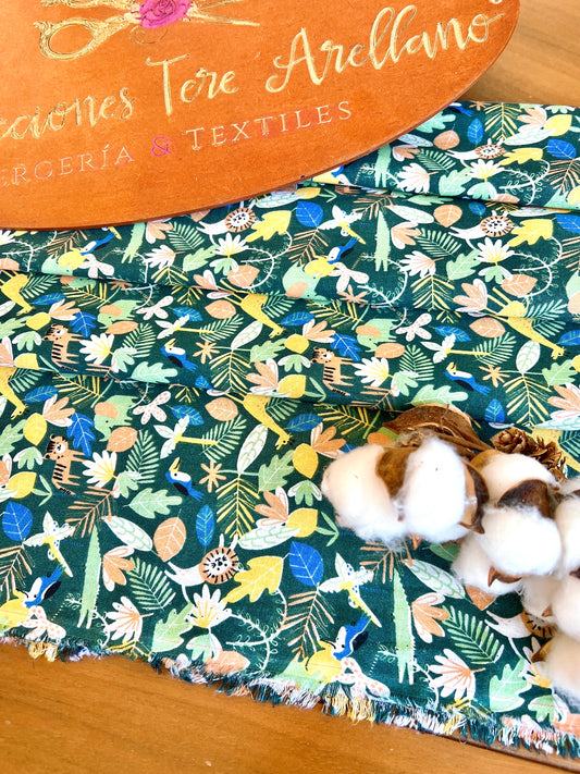 Printed Cotton Jungle