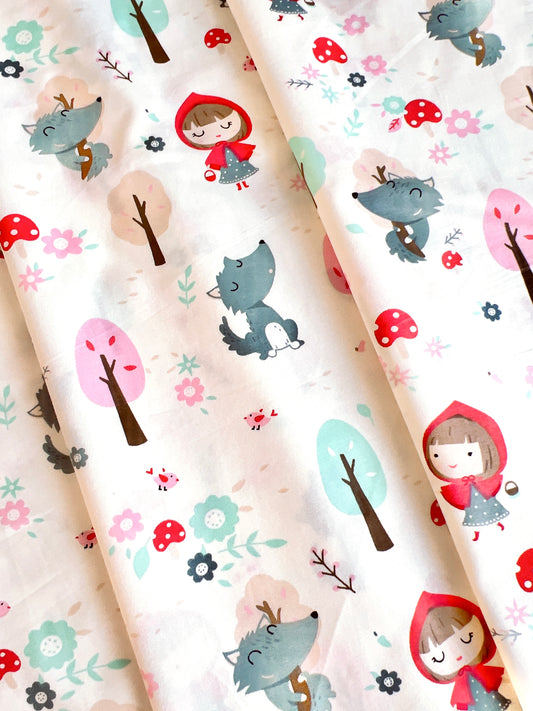 Cotton Twill Caperucita Roja