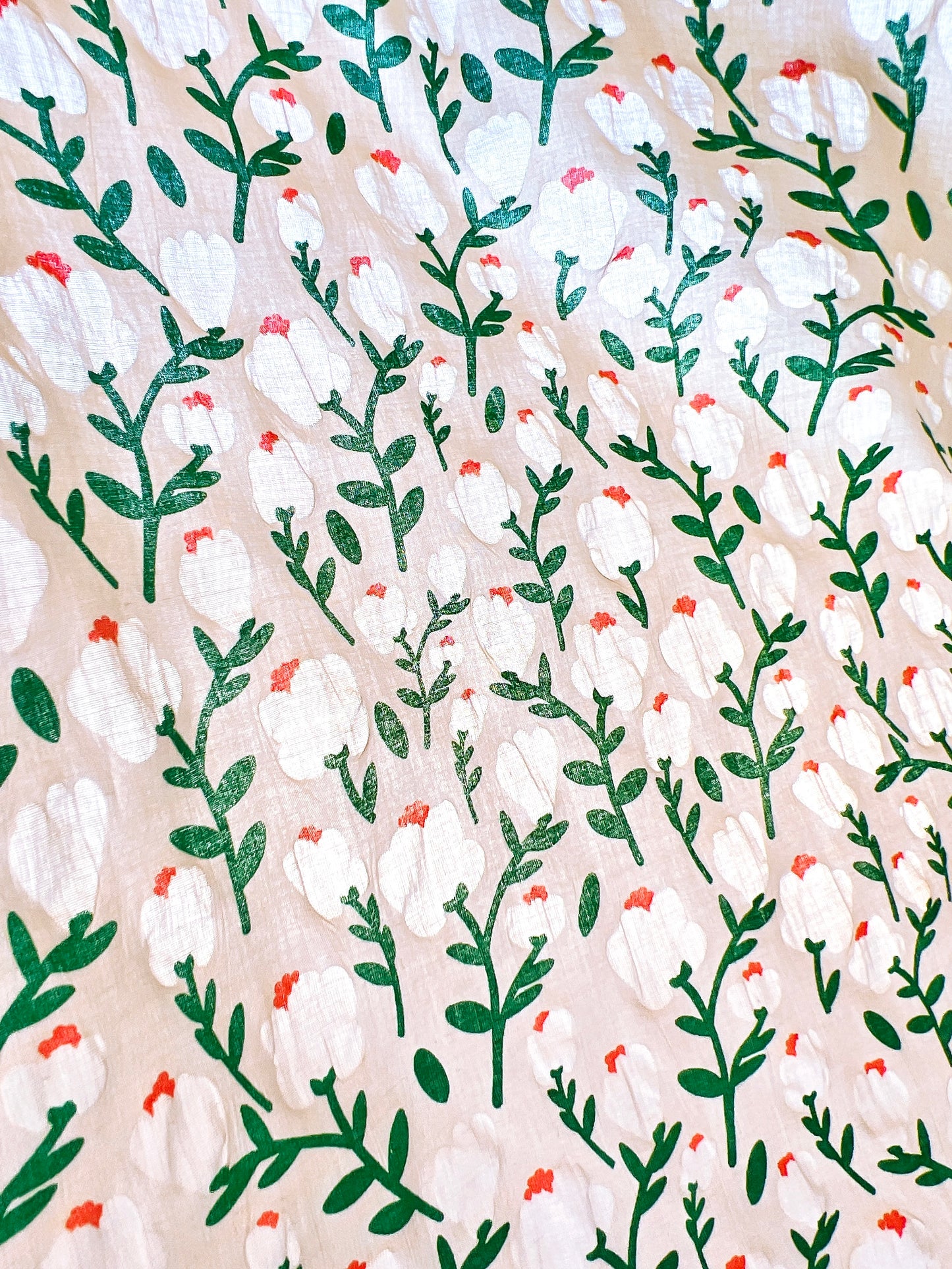 Printed Cotton Seersucker Spring/S01