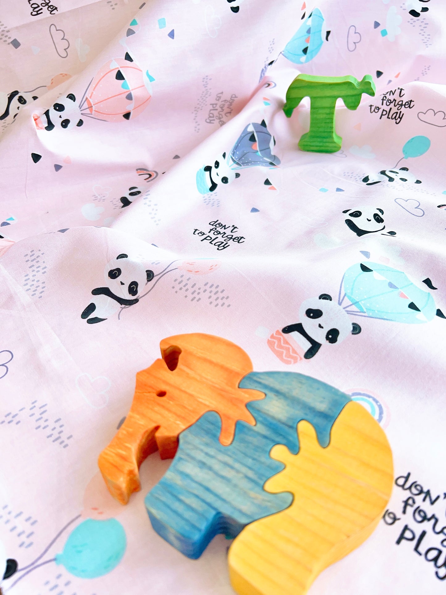 Cotton Twill Panda