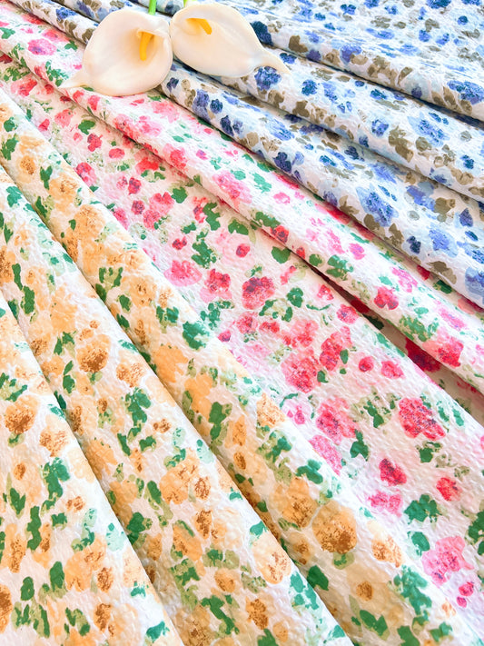 Printed Cotton Seersucker Spring/S09