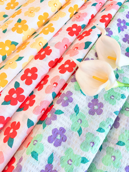 Printed Cotton Seersucker Spring/S11