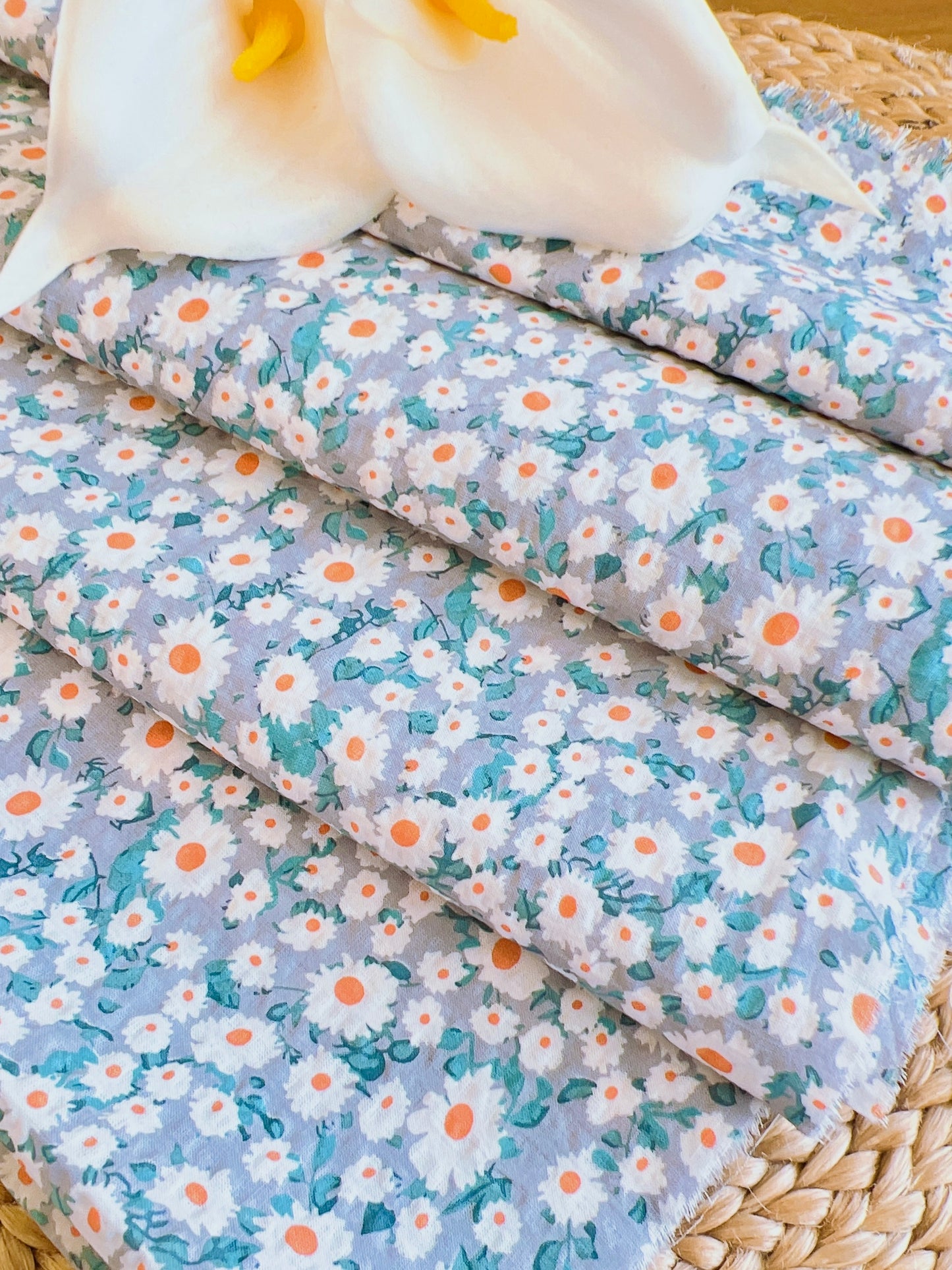 Printed Cotton Seersucker Spring/S02