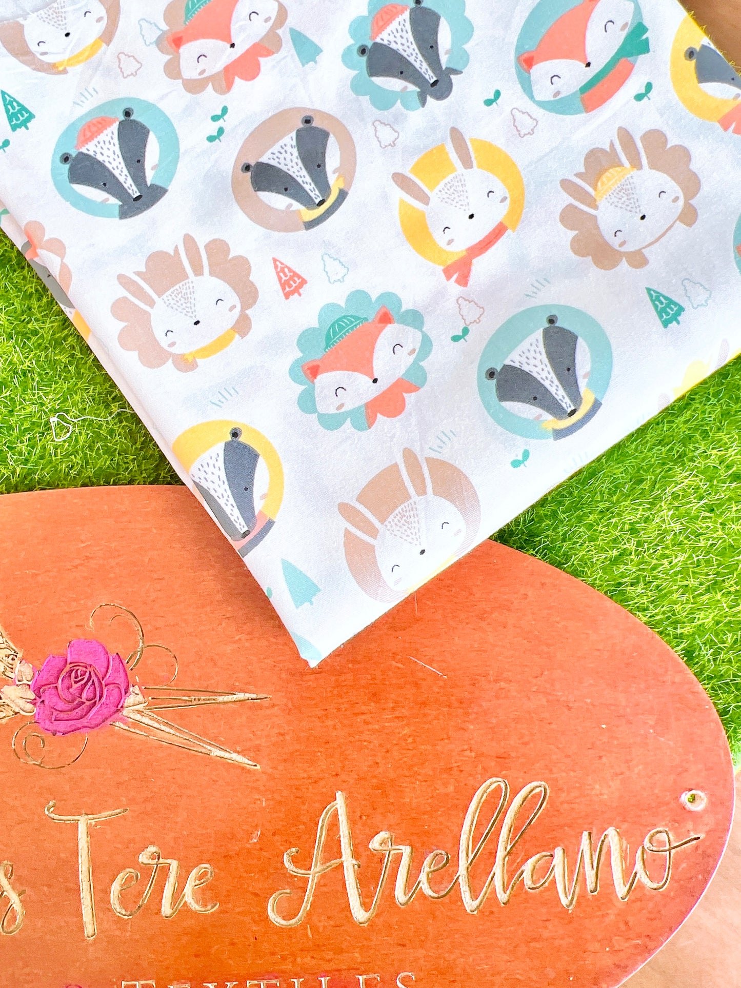 Cotton Twill Little Friends