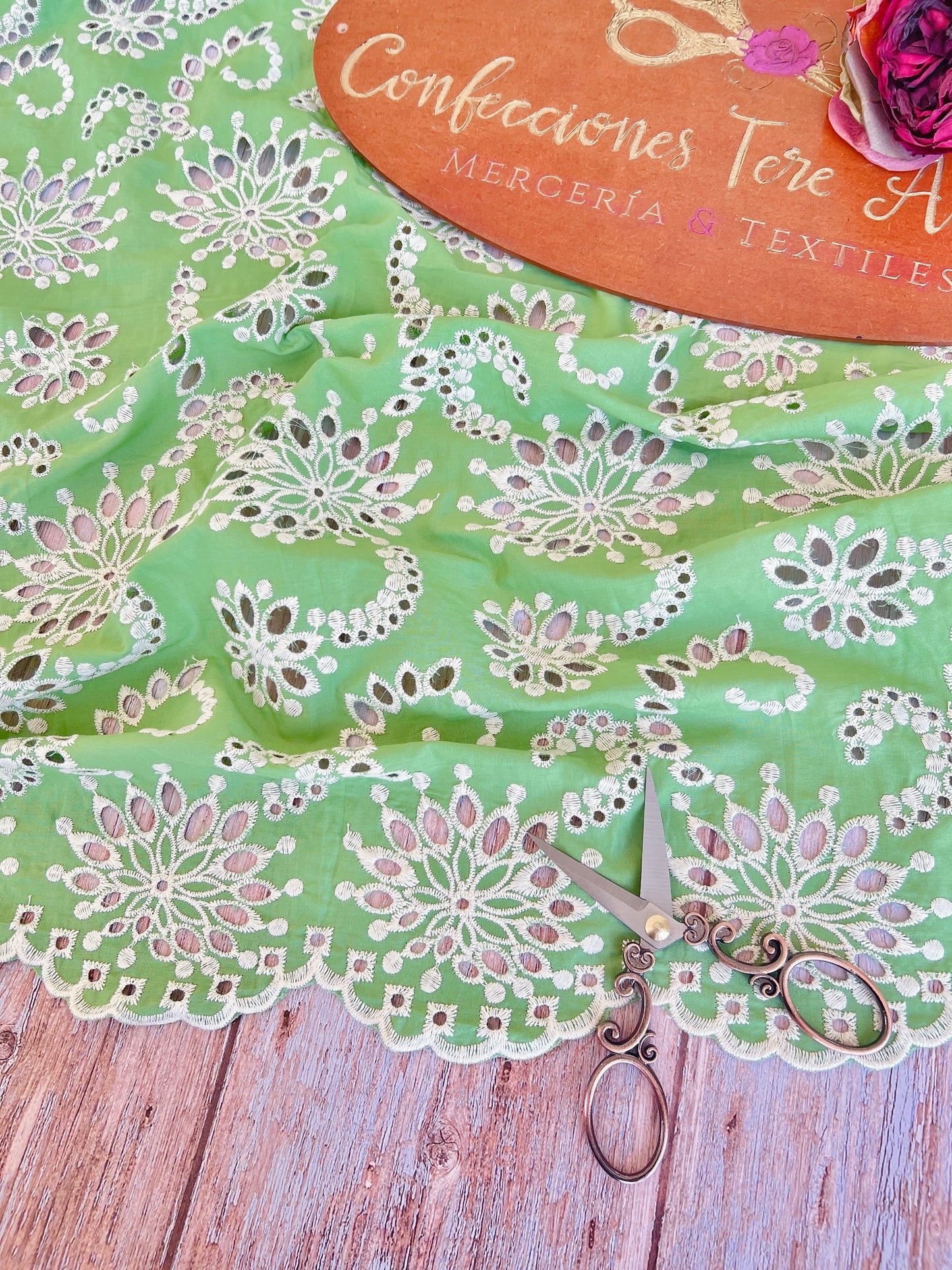 Embroidered Cotton Spring/S08
