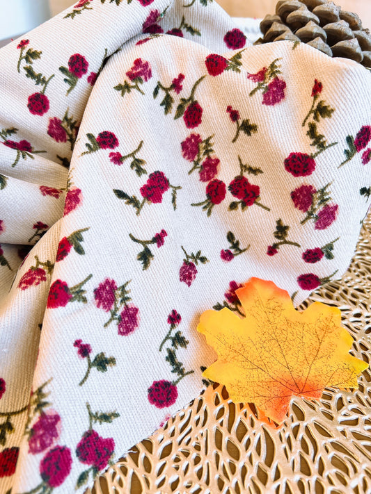 Printed Corduroy Flower 11