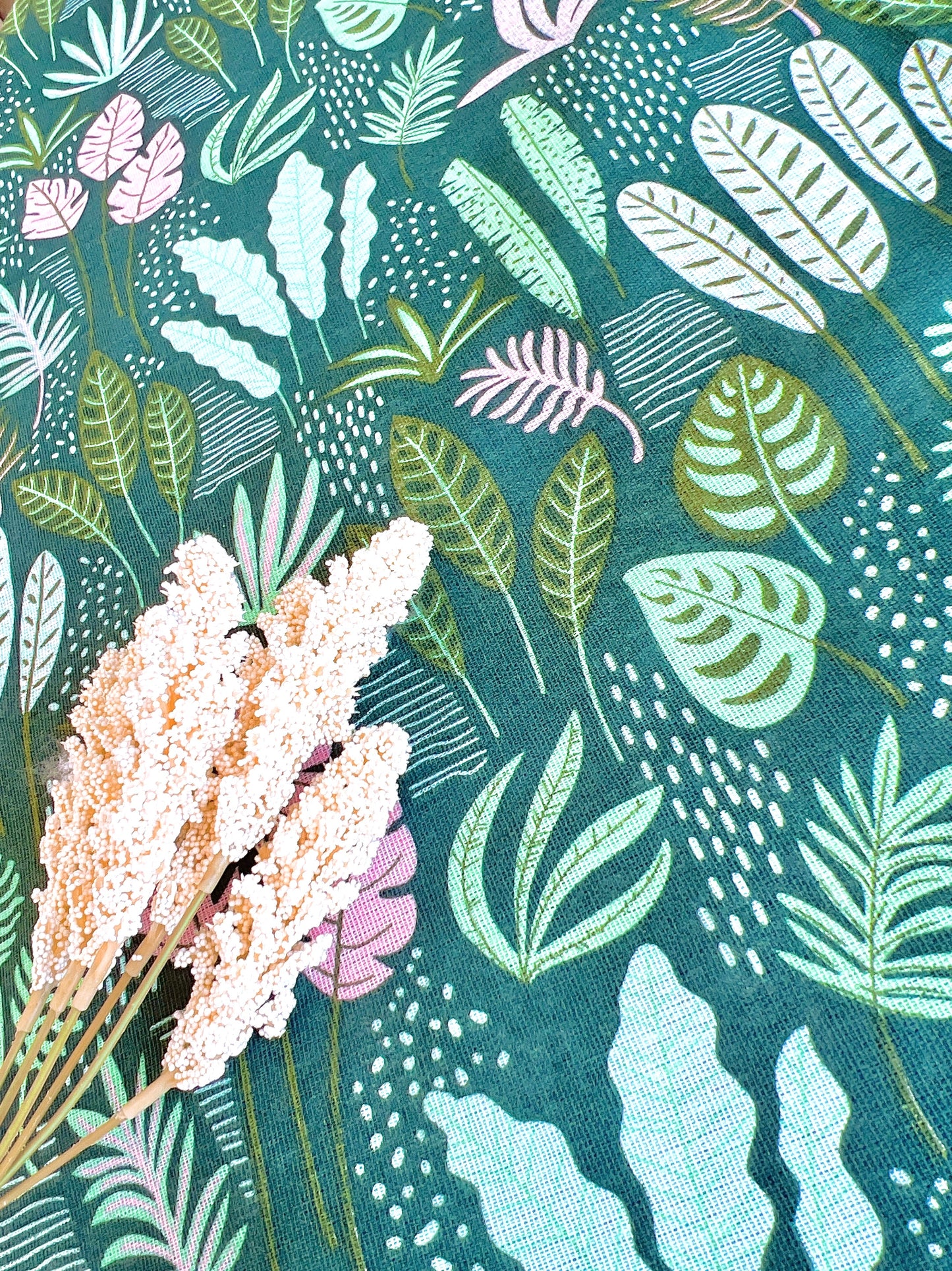 Printed Semi Linen Jungle