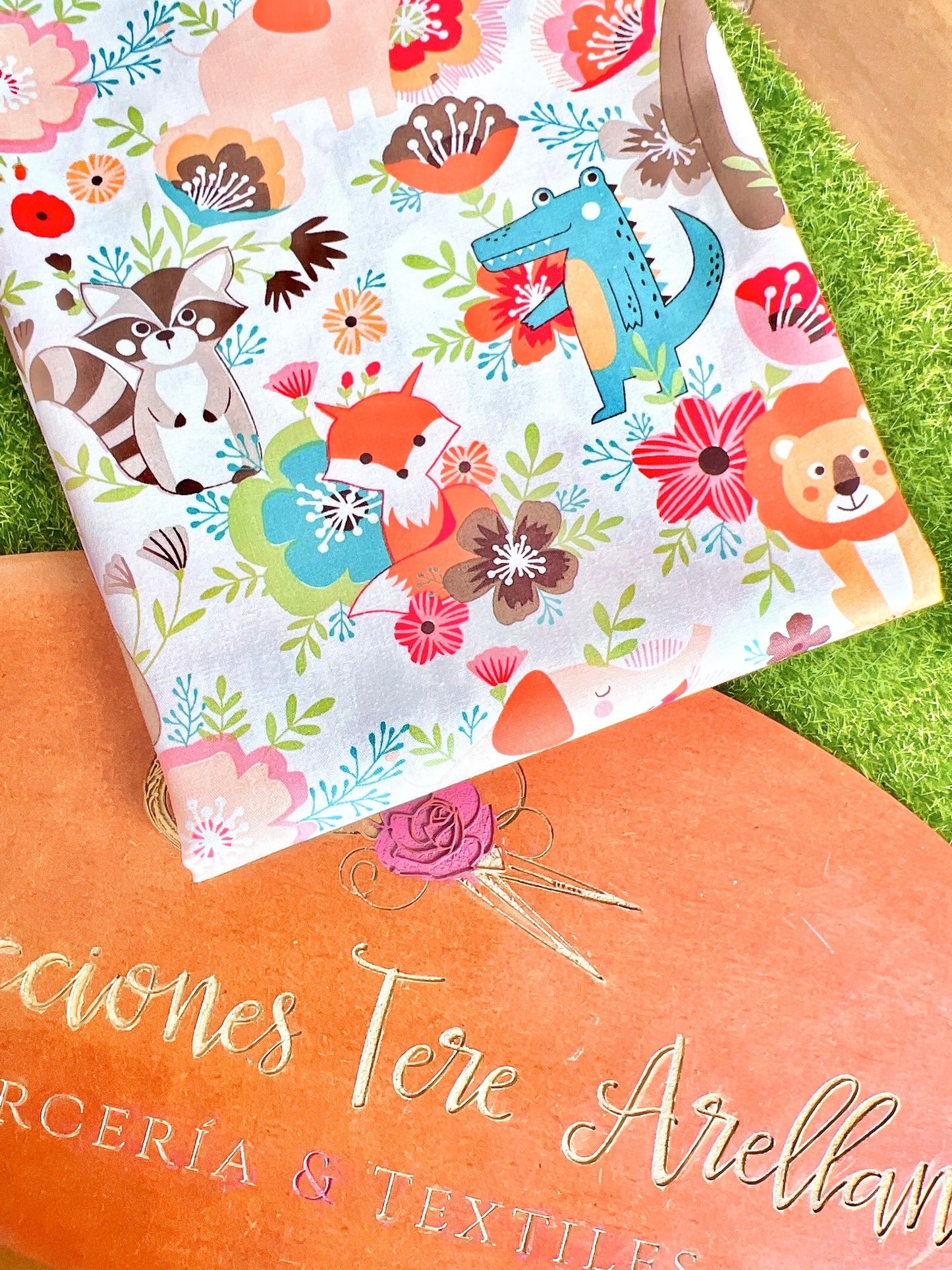 Cotton Twill Colorful Jungle