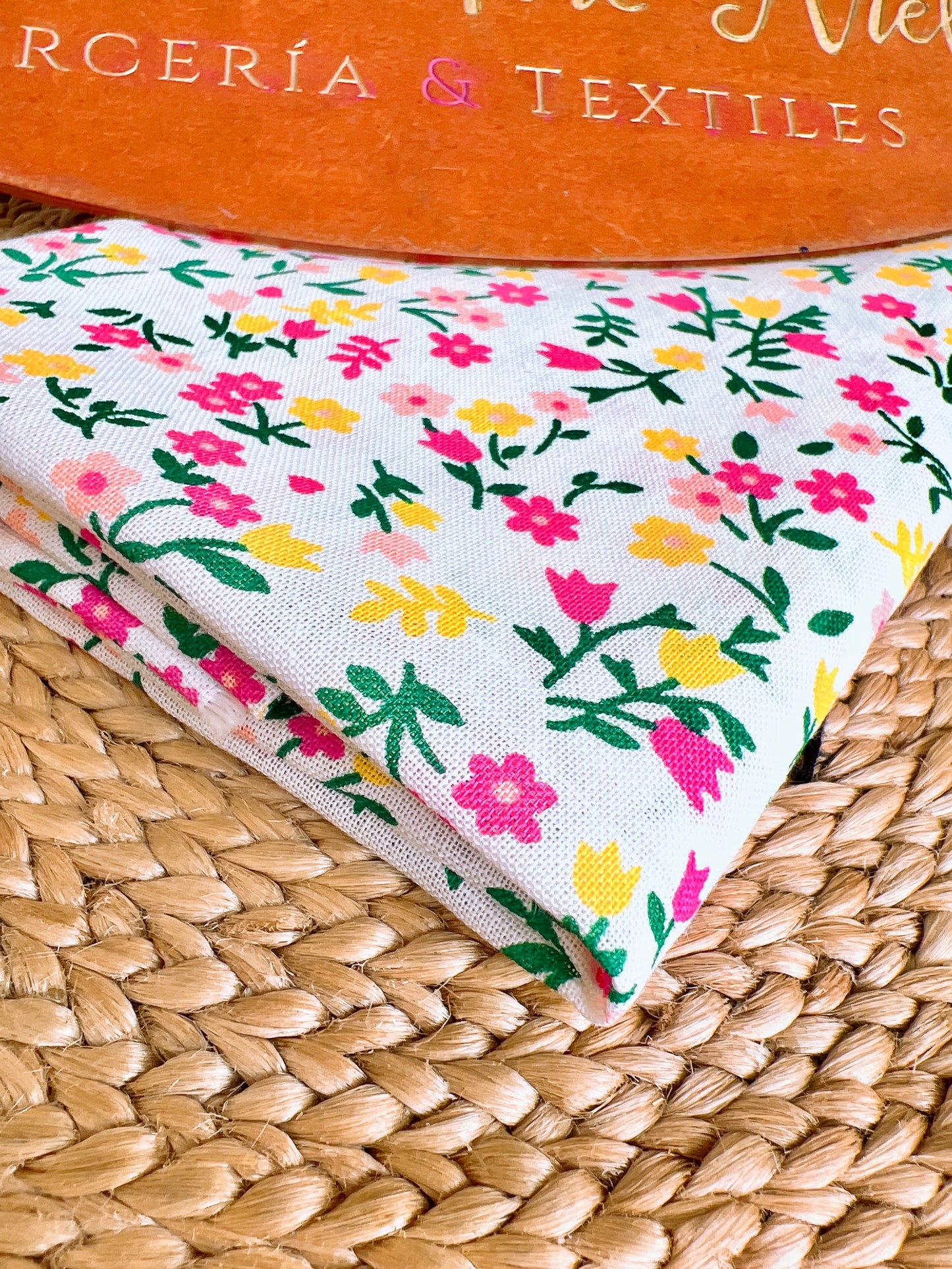 Printed Linen Tulip