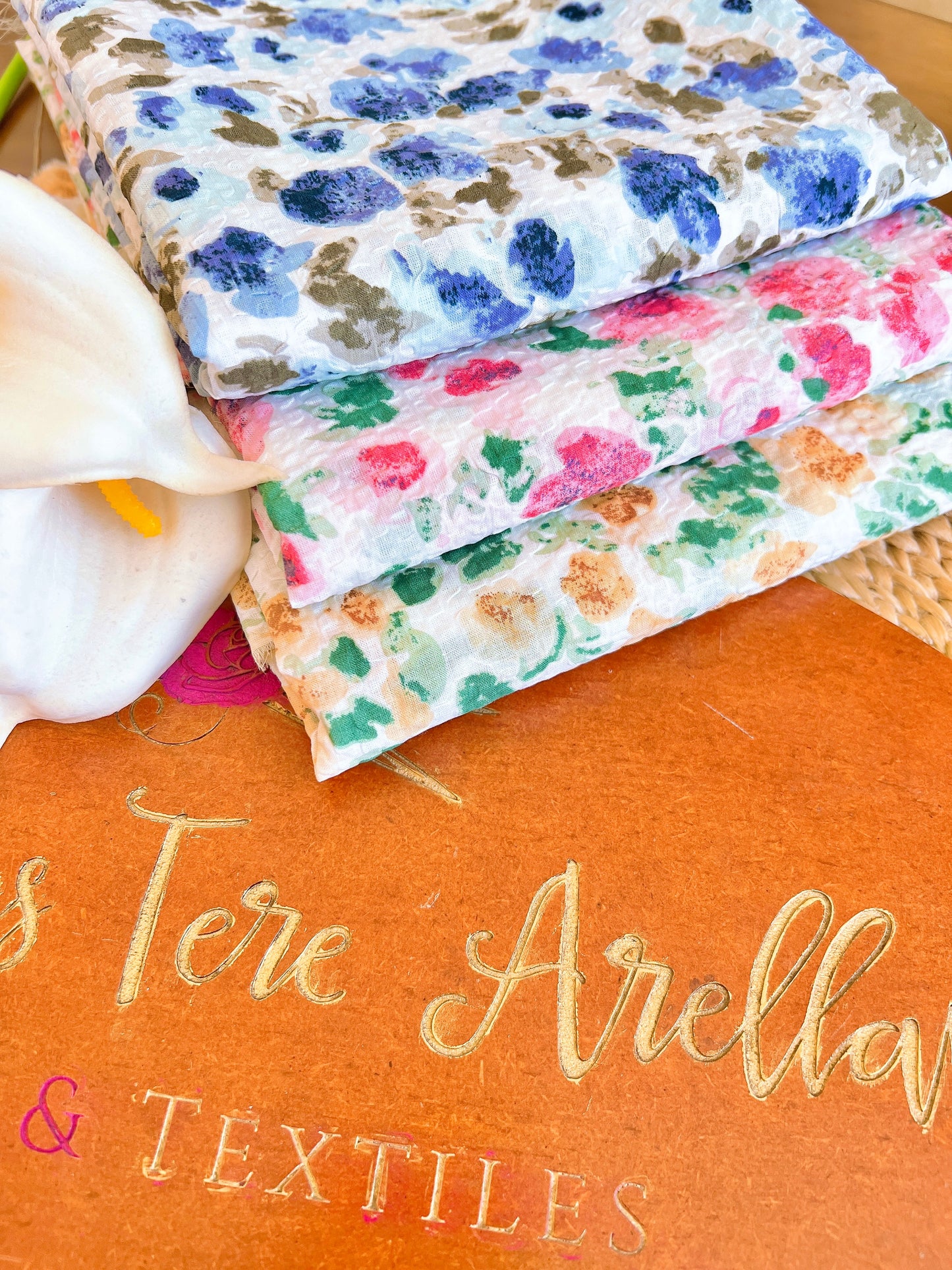 Printed Cotton Seersucker Spring/S09