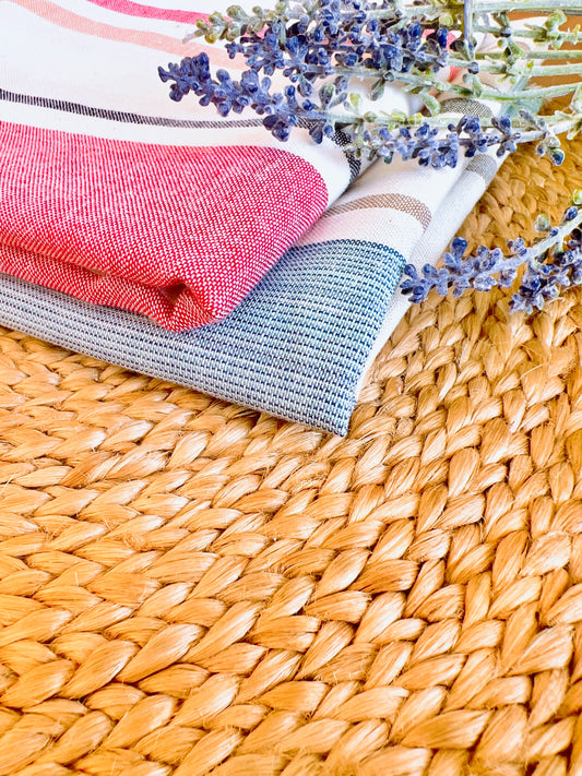 Printed Linen Stripes 04