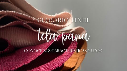 Tela Pana con característicos canales o cordones de tacto aterciopelado, ideal para confeccionar prendas, accesorios y proyectos decorativos.
