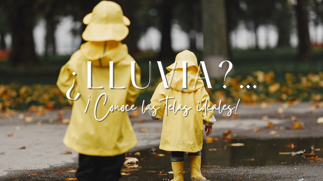 Telas para temporada de lluvias: protege tus creaciones sin perder estilo ☔🧵💗