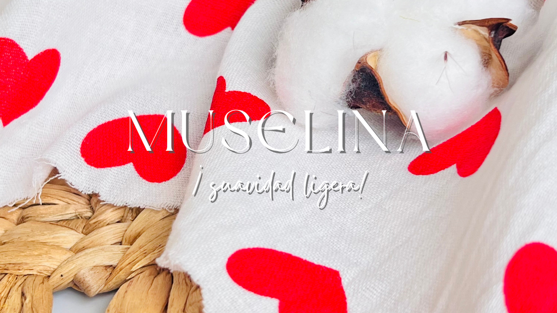 Descubre qué es la tela muselina de algodón, sus tipos, características, usos y cuidados. Compra muselina por metro con envíos a todo México.